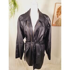 Beyond Leather Vintage Women's Leather Jacket XL